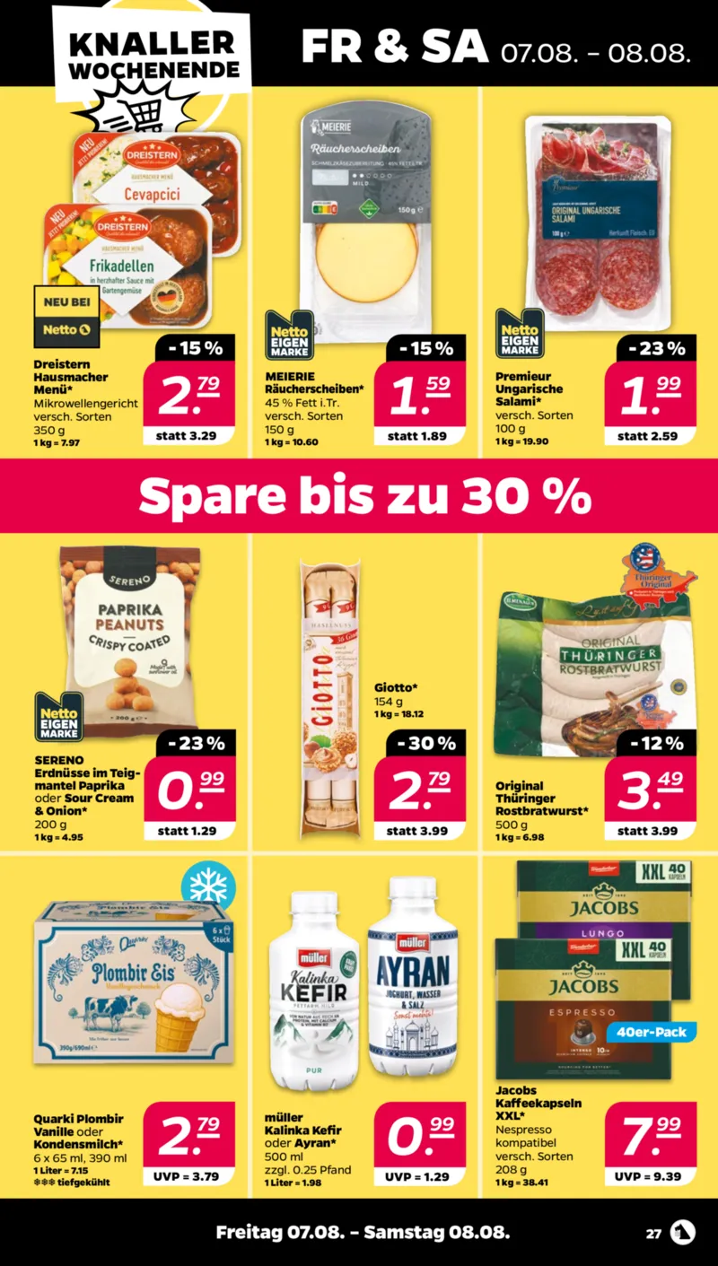 NETTO Supermarkt Prospekt vom 03.08.2026, Seite 31