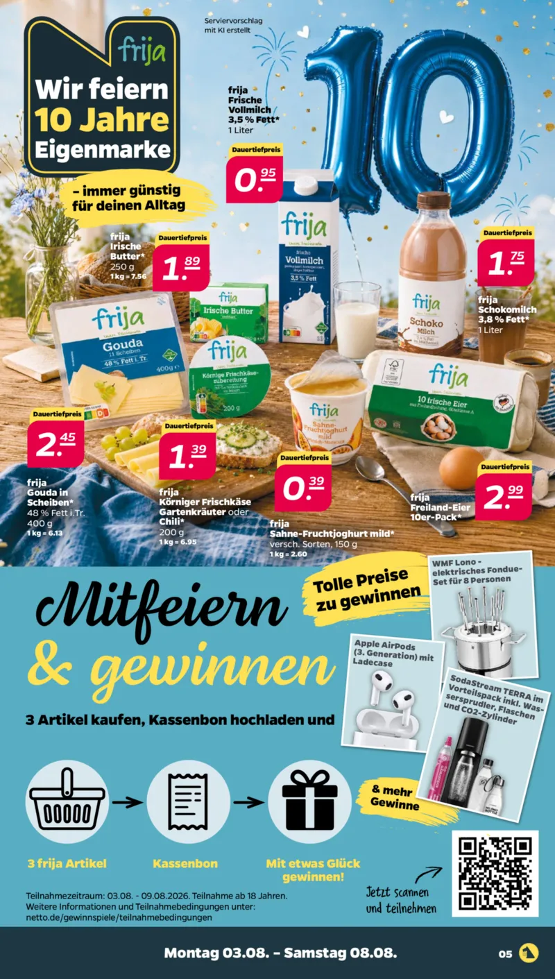 NETTO Supermarkt Prospekt vom 03.08.2026, Seite 5