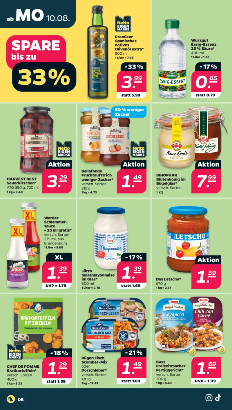 NETTO Supermarkt Prospekt vom 10.08.2026, Seite 10