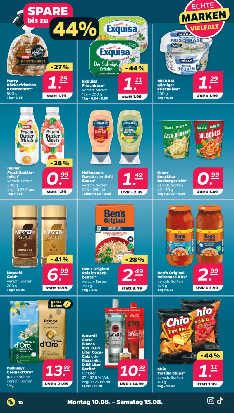 NETTO Supermarkt Prospekt vom 10.08.2026, Seite 12