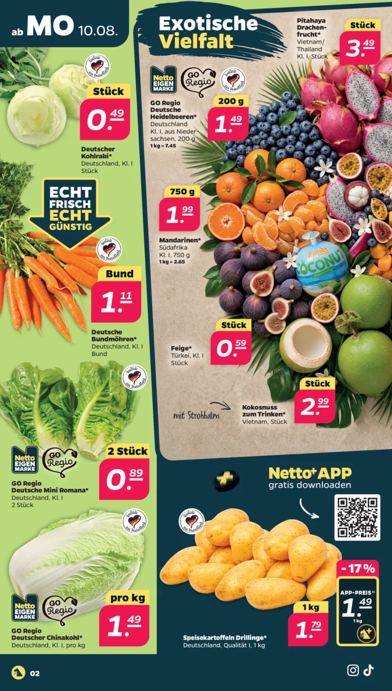 NETTO Supermarkt Prospekt vom 10.08.2026, Seite 2
