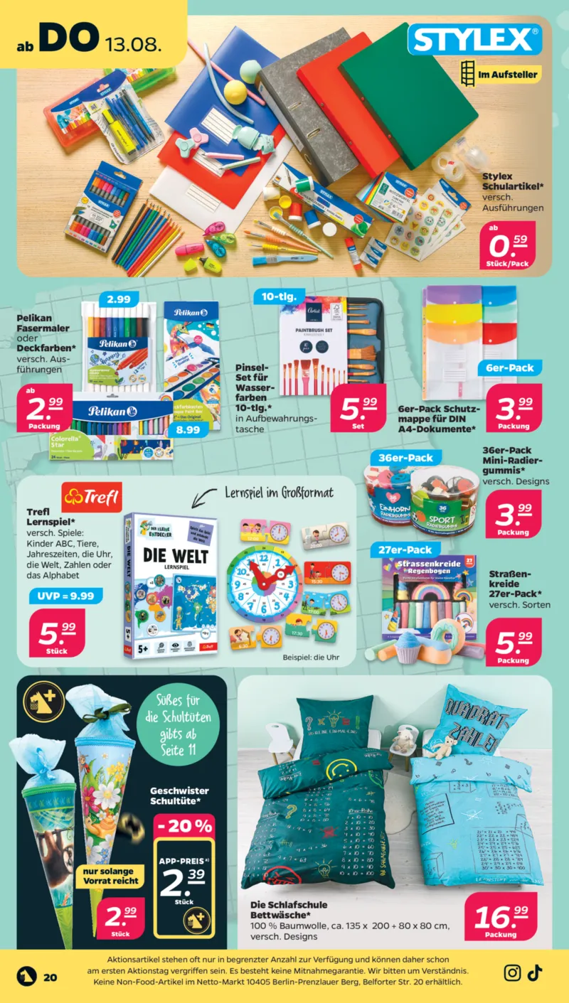 NETTO Supermarkt Prospekt vom 10.08.2026, Seite 24