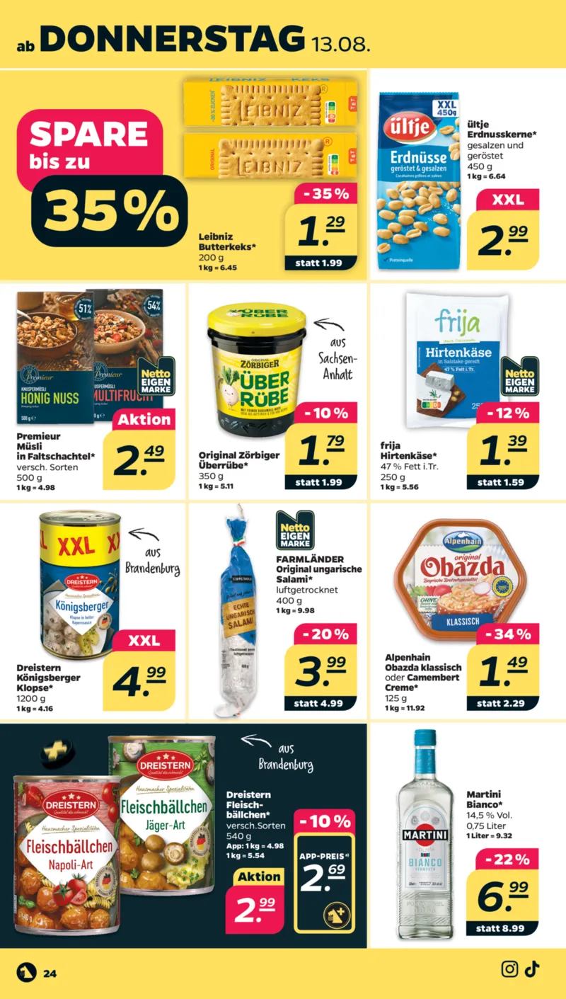 NETTO Supermarkt Prospekt vom 10.08.2026, Seite 28