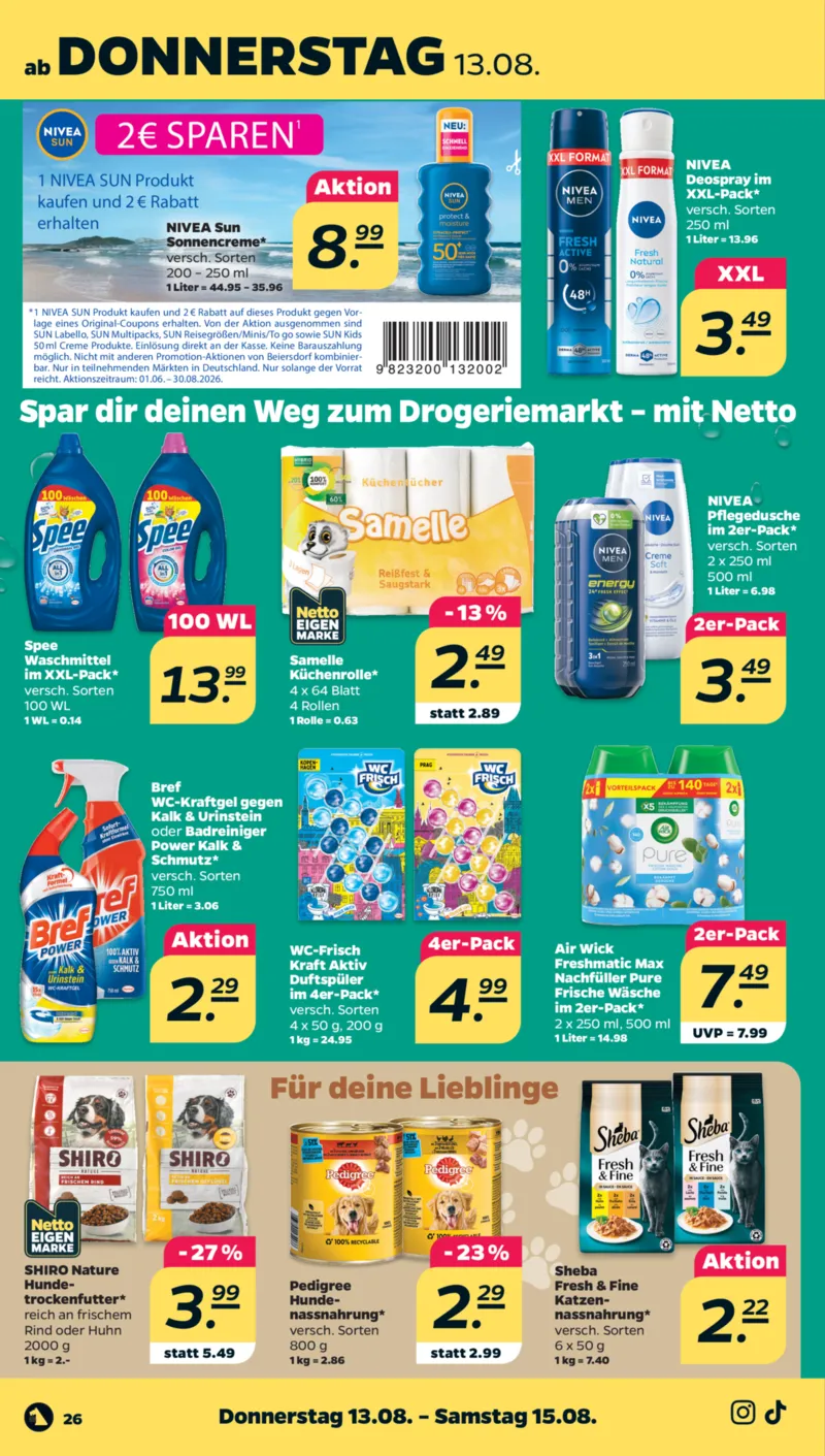 NETTO Supermarkt Prospekt vom 10.08.2026, Seite 30