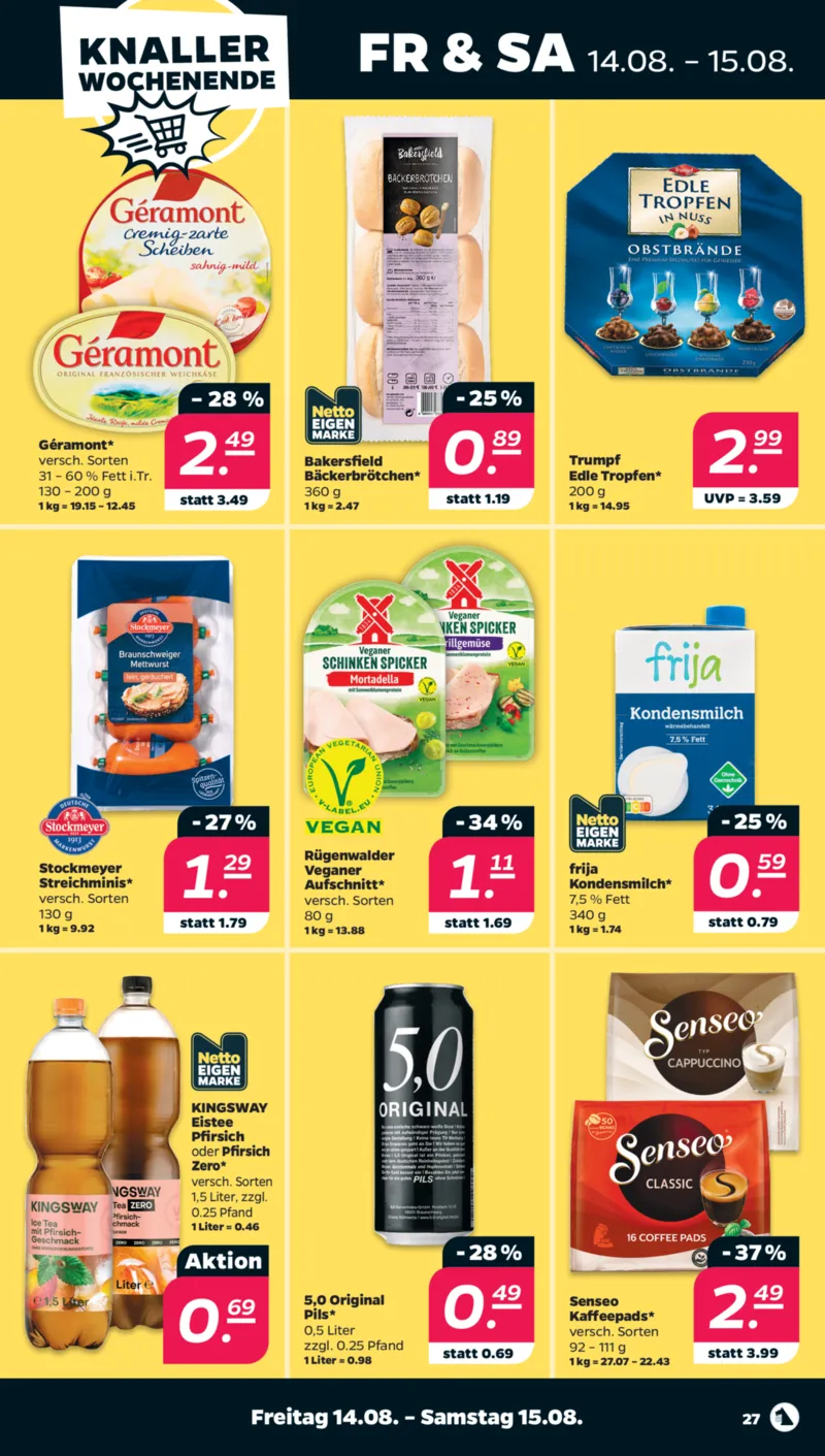 NETTO Supermarkt Prospekt vom 10.08.2026, Seite 31