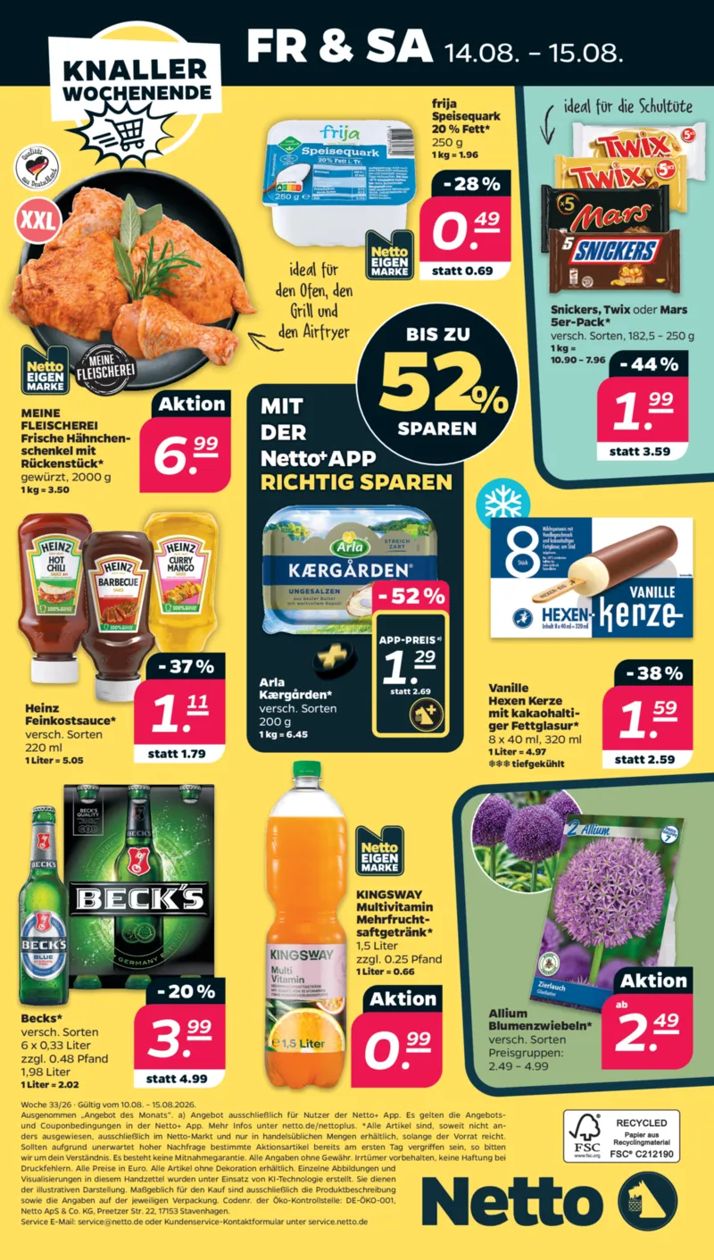 NETTO Supermarkt Prospekt vom 10.08.2026, Seite 32