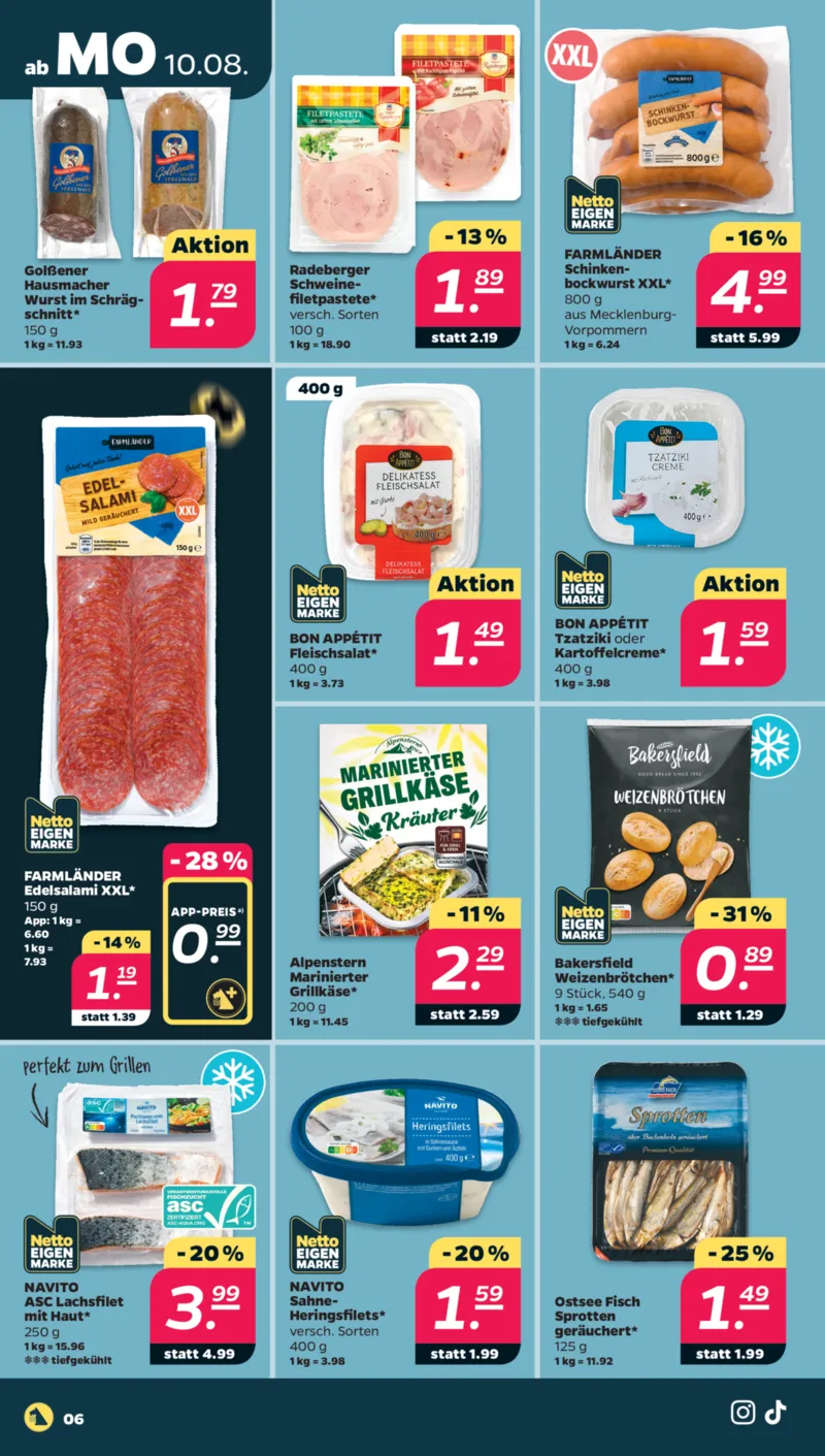 NETTO Supermarkt Prospekt vom 10.08.2026, Seite 8