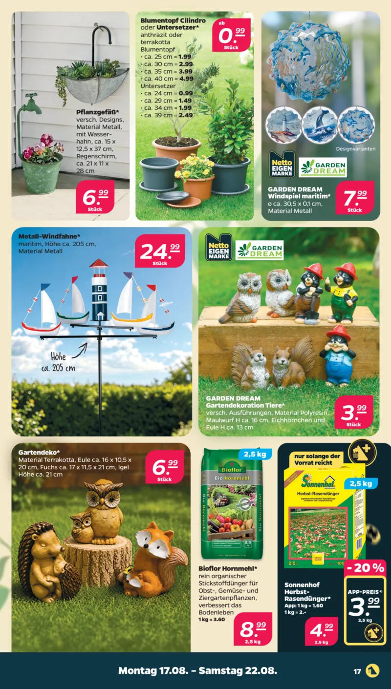 NETTO Supermarkt Prospekt vom 17.08.2026, Seite 19