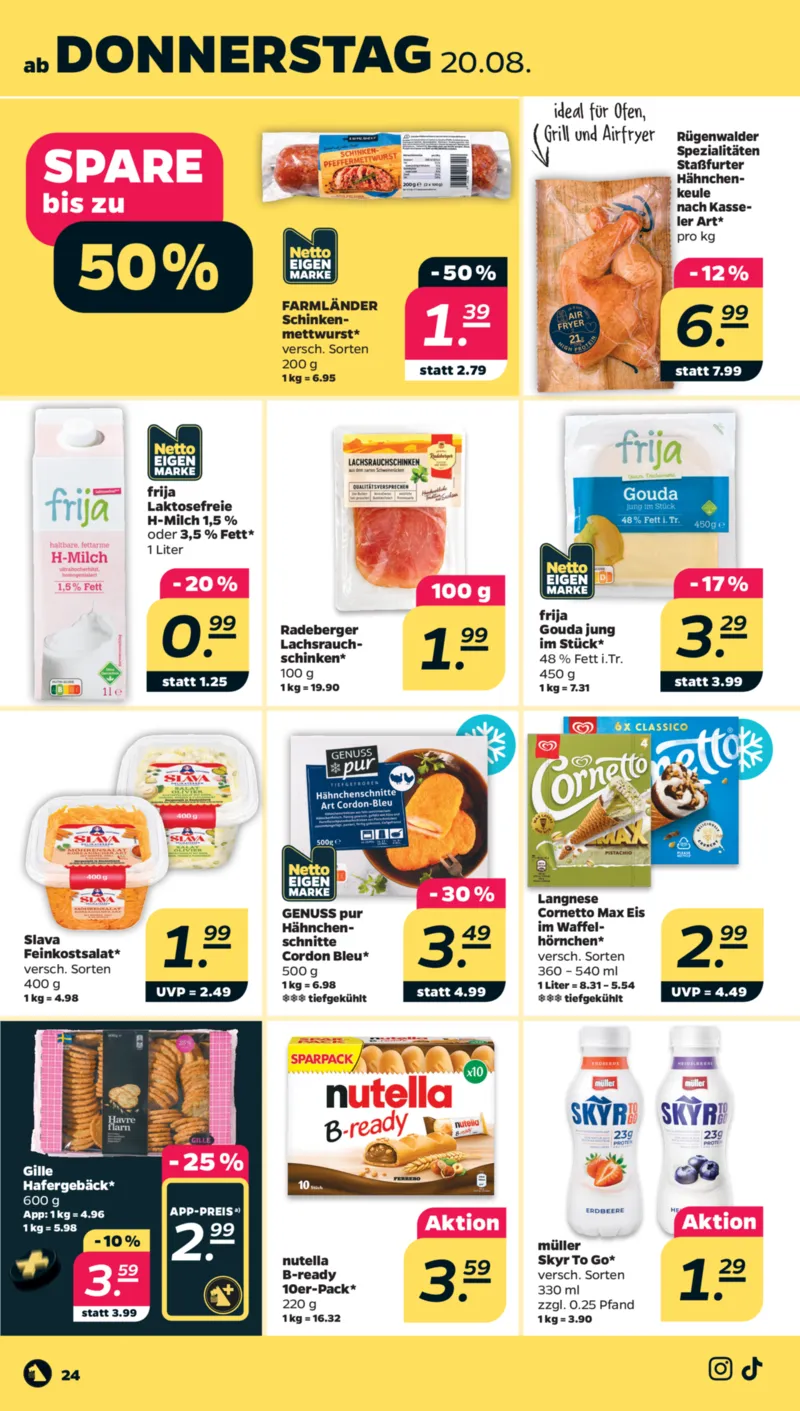 NETTO Supermarkt Prospekt vom 17.08.2026, Seite 28