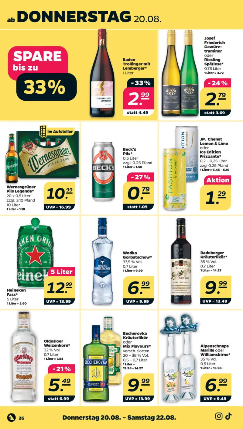 NETTO Supermarkt Prospekt vom 17.08.2026, Seite 30