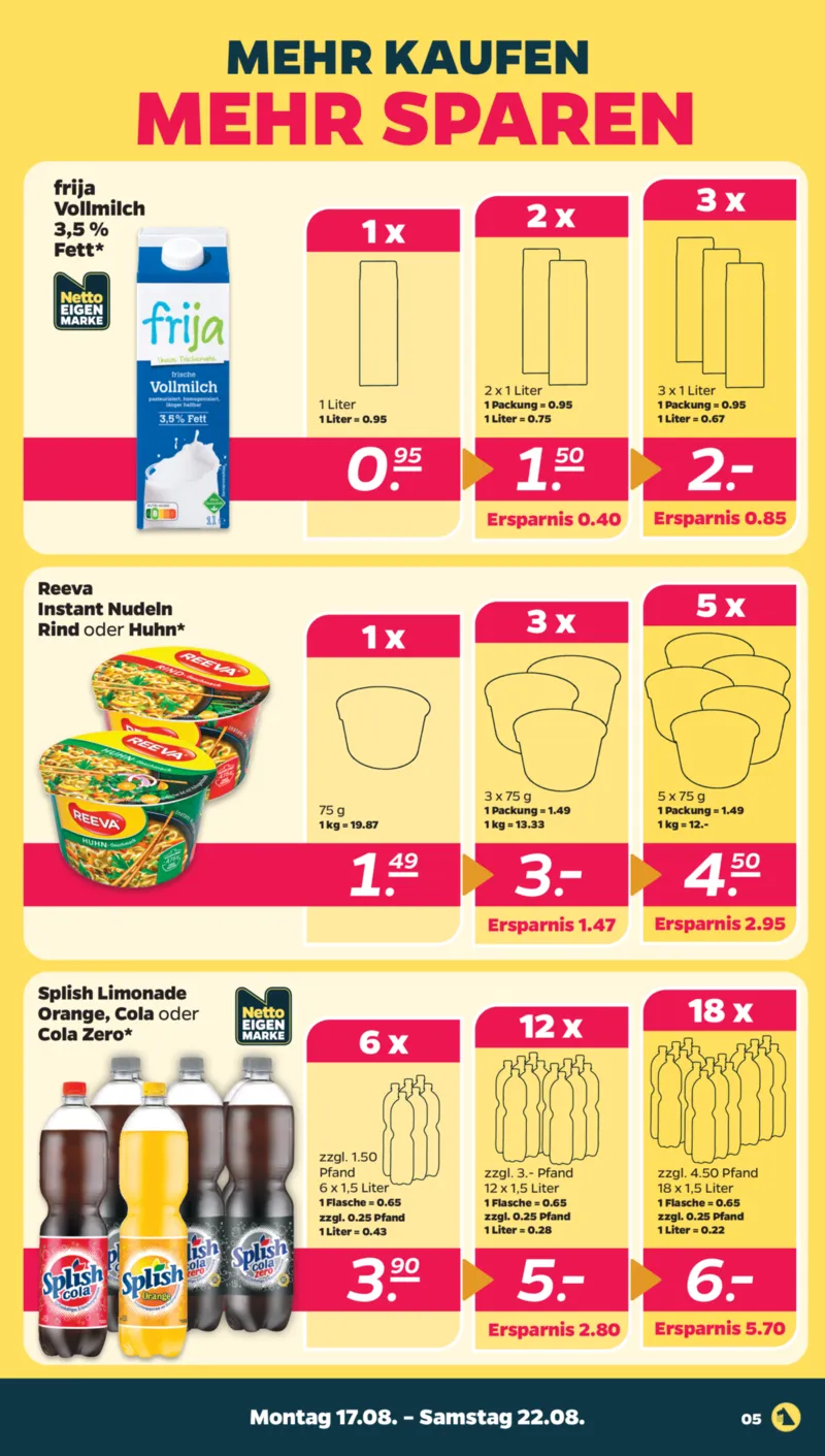 NETTO Supermarkt Prospekt vom 17.08.2026, Seite 7