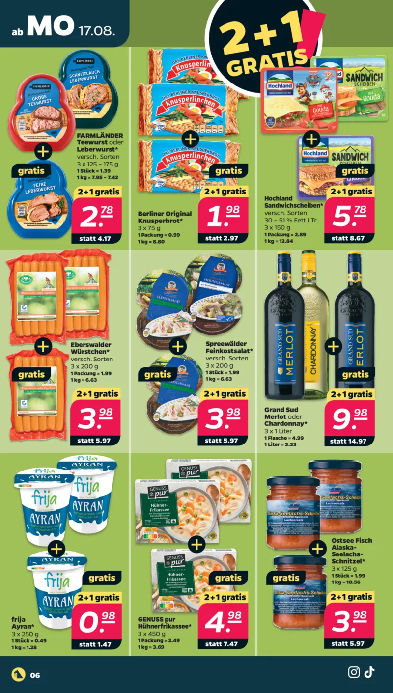 NETTO Supermarkt Prospekt vom 17.08.2026, Seite 8