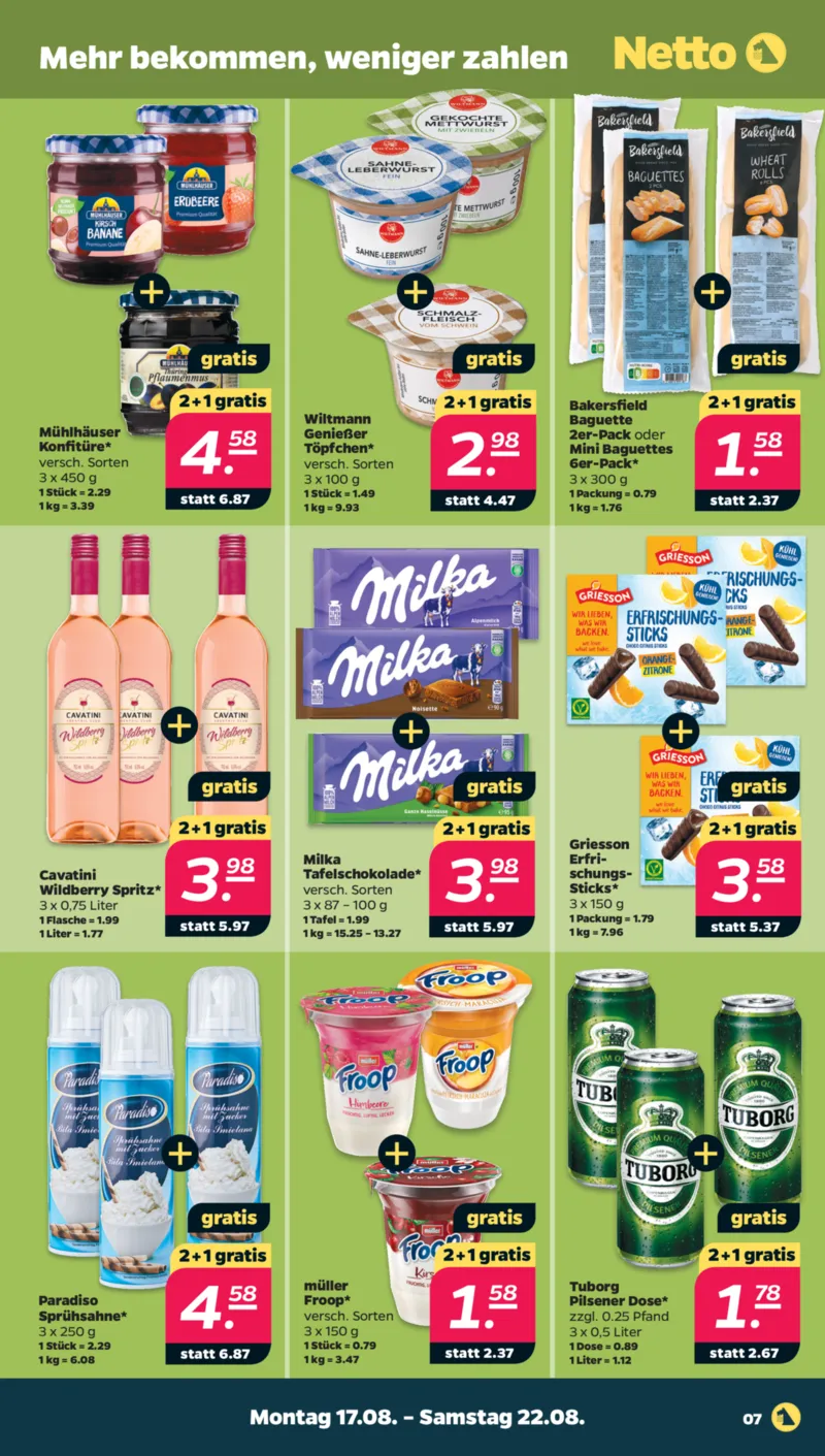 NETTO Supermarkt Prospekt vom 17.08.2026, Seite 9