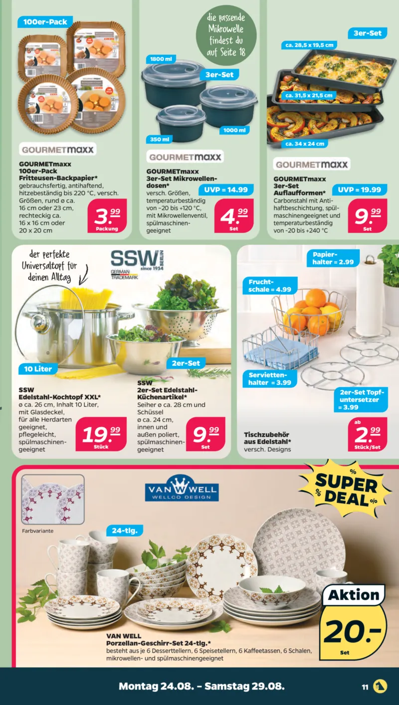 NETTO Supermarkt Prospekt vom 24.08.2026, Seite 13
