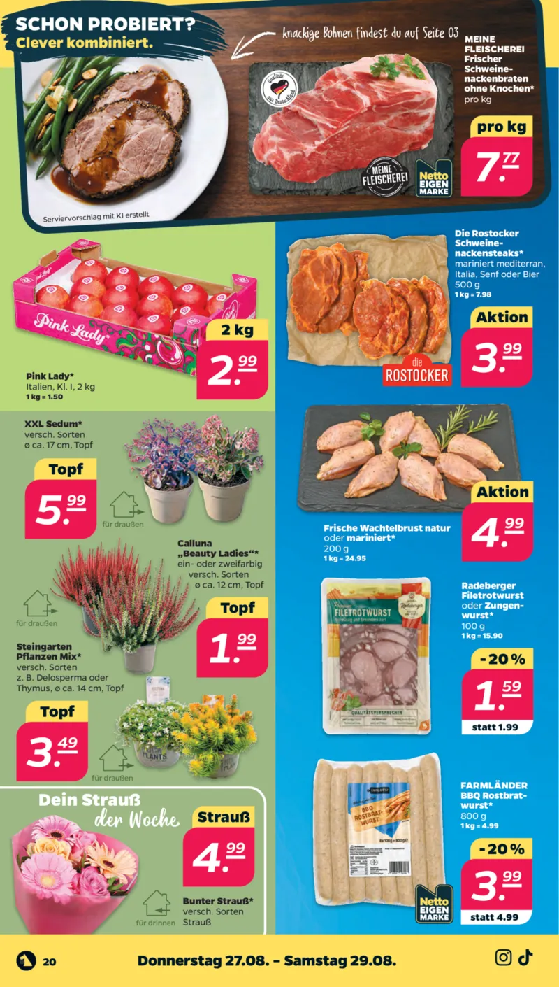 NETTO Supermarkt Prospekt vom 24.08.2026, Seite 24