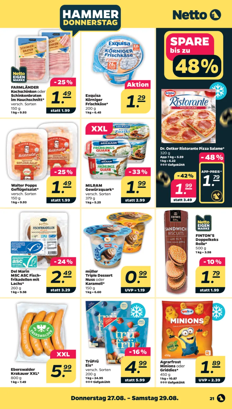 NETTO Supermarkt Prospekt vom 24.08.2026, Seite 25