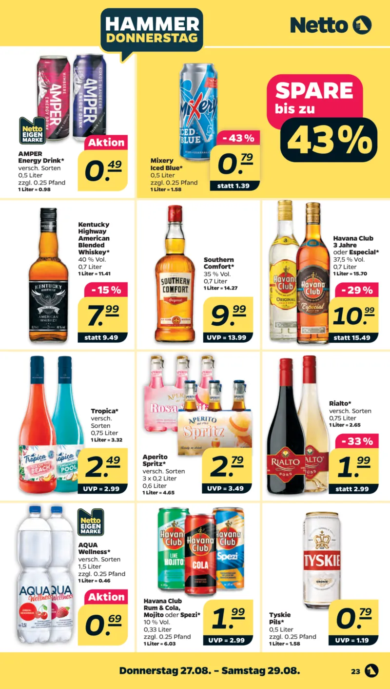NETTO Supermarkt Prospekt vom 24.08.2026, Seite 27