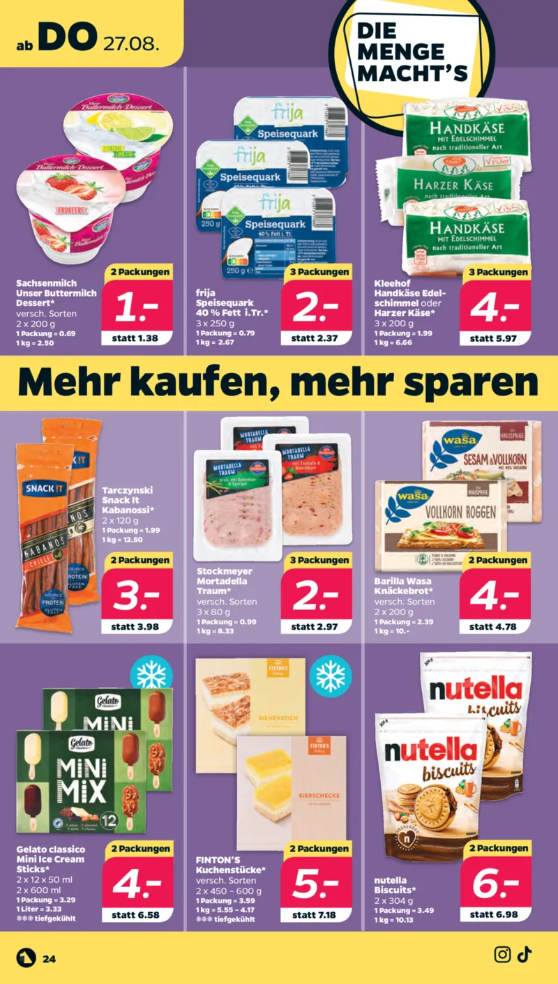 NETTO Supermarkt Prospekt vom 24.08.2026, Seite 28