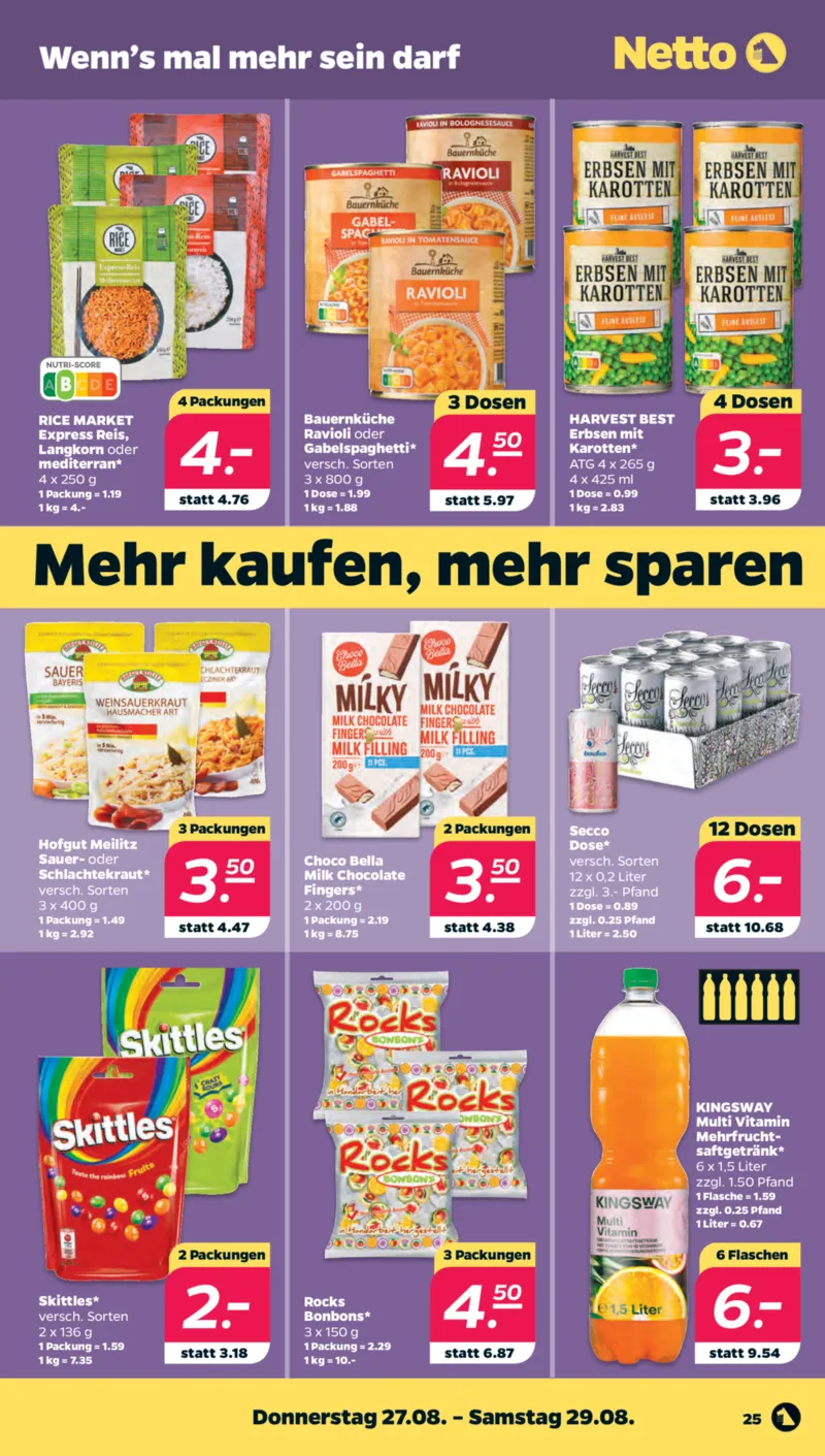 NETTO Supermarkt Prospekt vom 24.08.2026, Seite 29