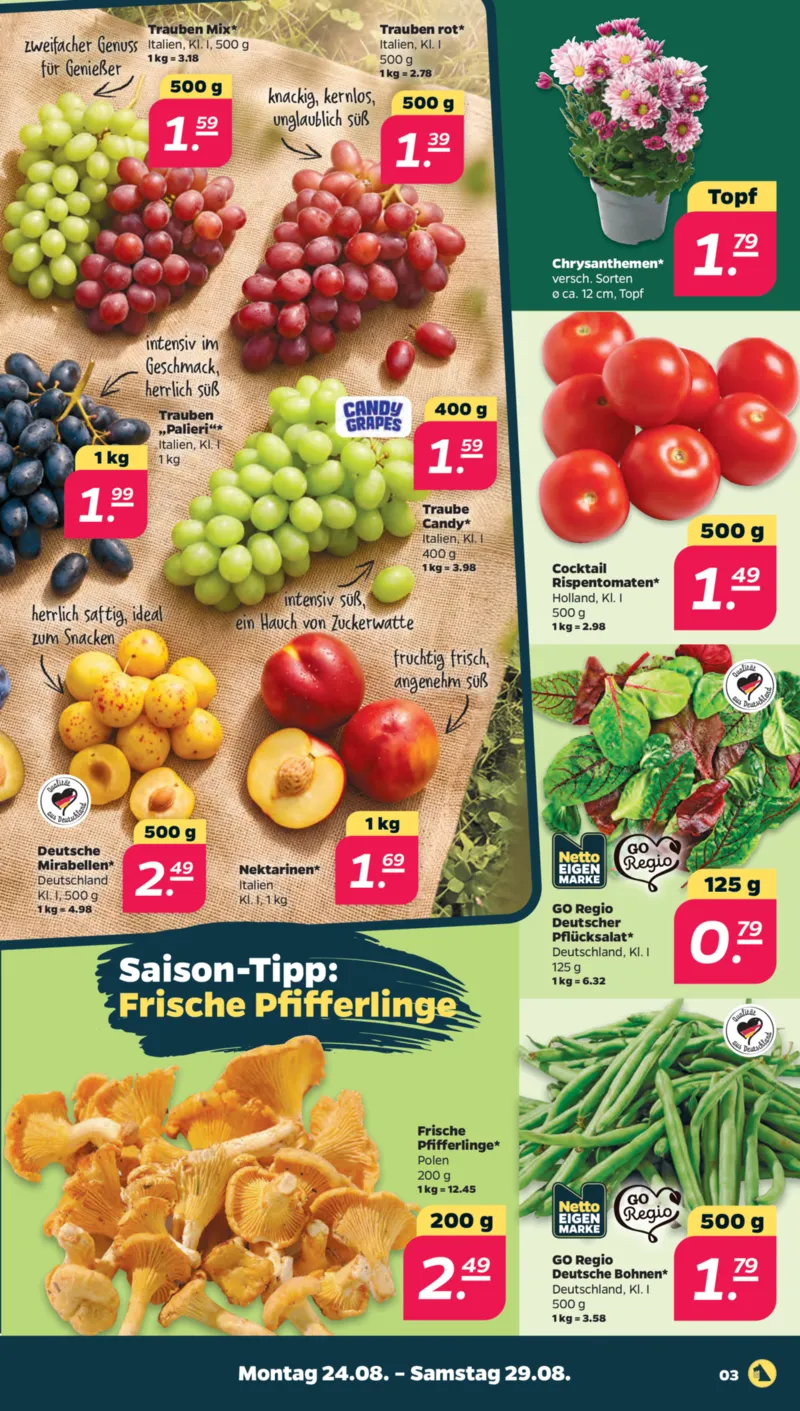 NETTO Supermarkt Prospekt vom 24.08.2026, Seite 3