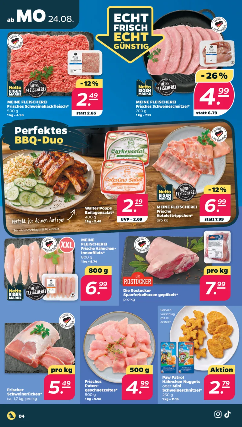 NETTO Supermarkt Prospekt vom 24.08.2026, Seite 6
