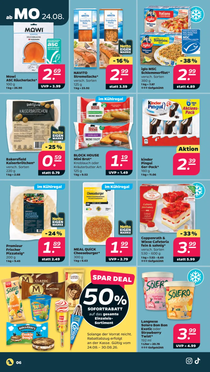 NETTO Supermarkt Prospekt vom 24.08.2026, Seite 8