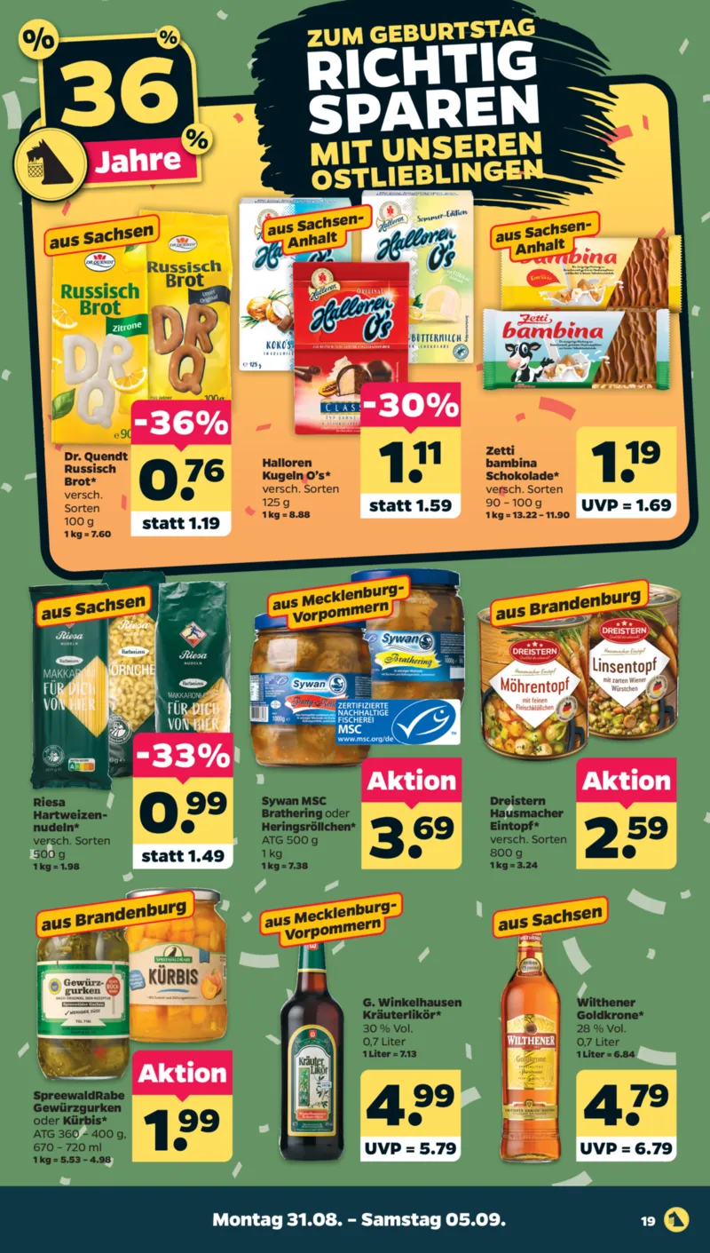 NETTO Supermarkt Prospekt vom 31.08.2026, Seite 21