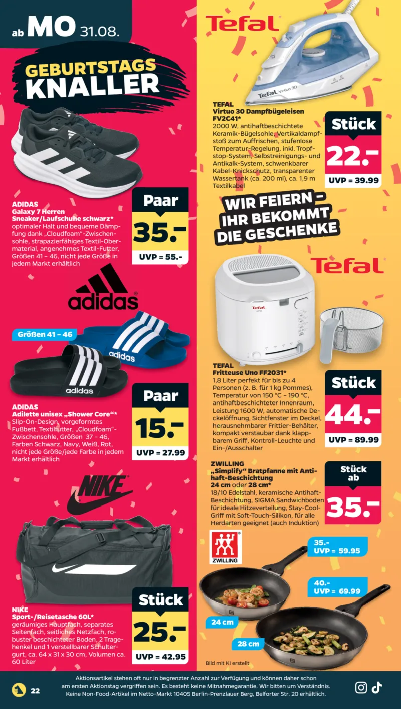 NETTO Supermarkt Prospekt vom 31.08.2026, Seite 24