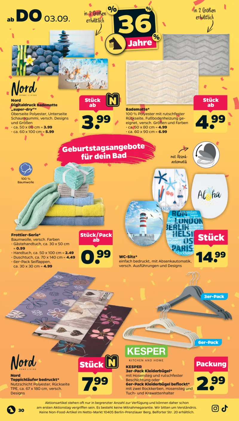 NETTO Supermarkt Prospekt vom 31.08.2026, Seite 32