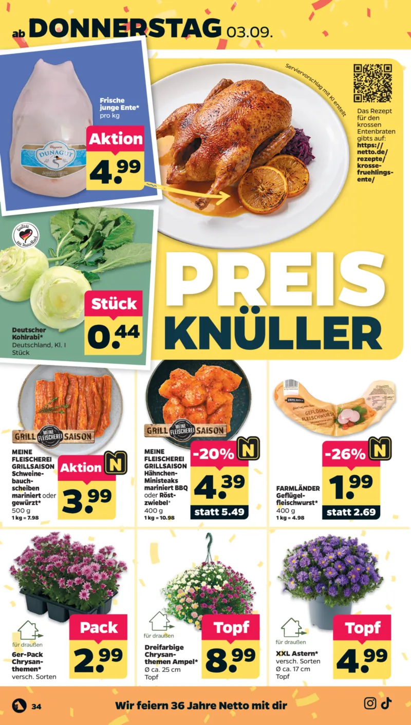 NETTO Supermarkt Prospekt vom 31.08.2026, Seite 38