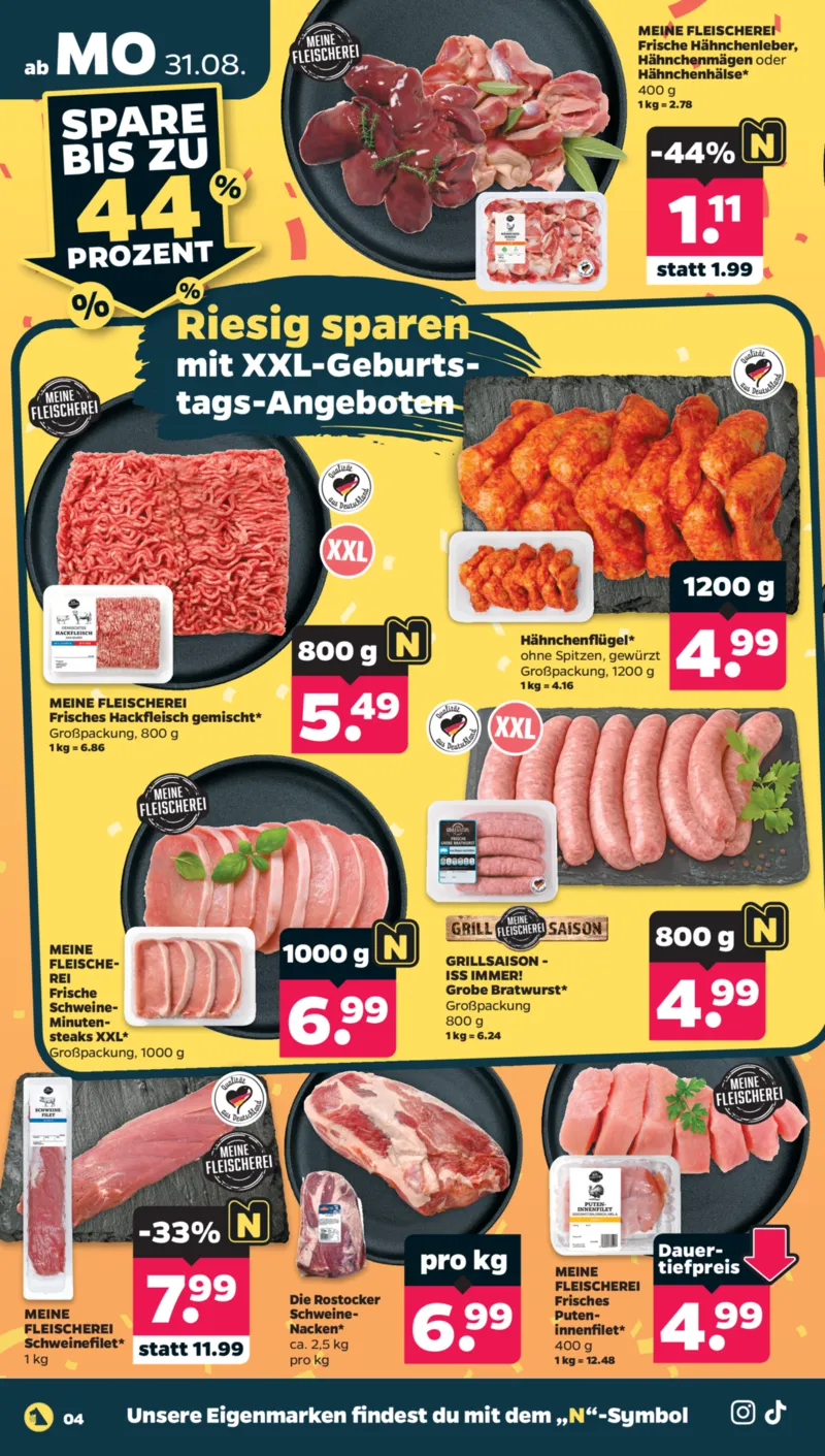 NETTO Supermarkt Prospekt vom 31.08.2026, Seite 4