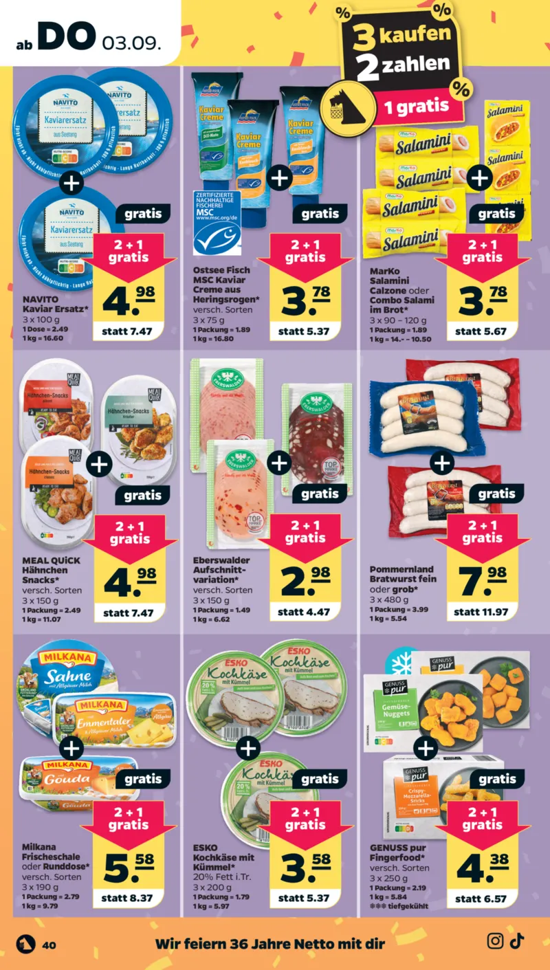 NETTO Supermarkt Prospekt vom 31.08.2026, Seite 44