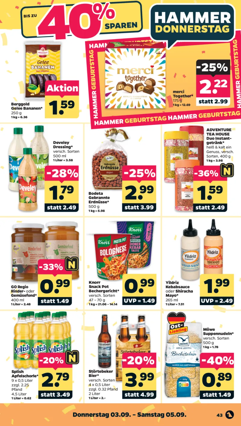 NETTO Supermarkt Prospekt vom 31.08.2026, Seite 47