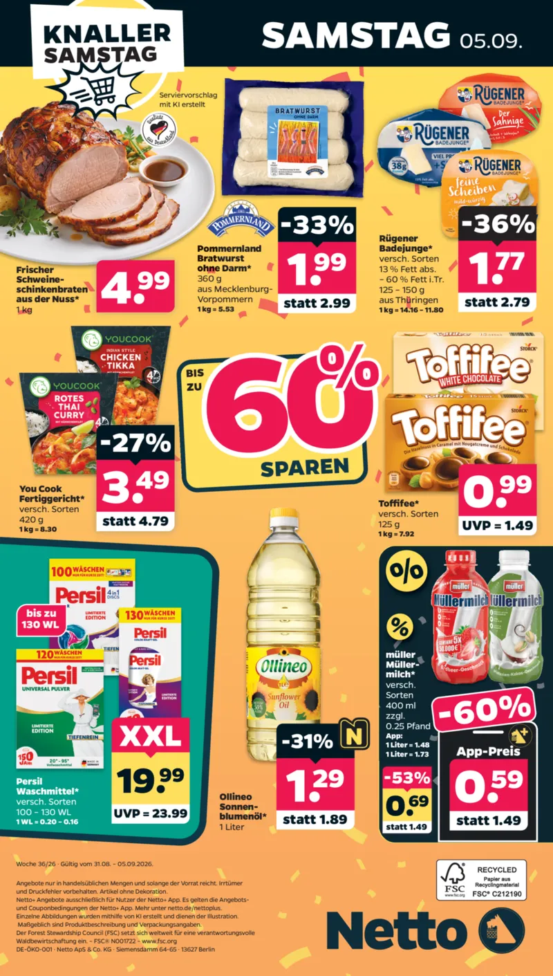 NETTO Supermarkt Prospekt vom 31.08.2026, Seite 48