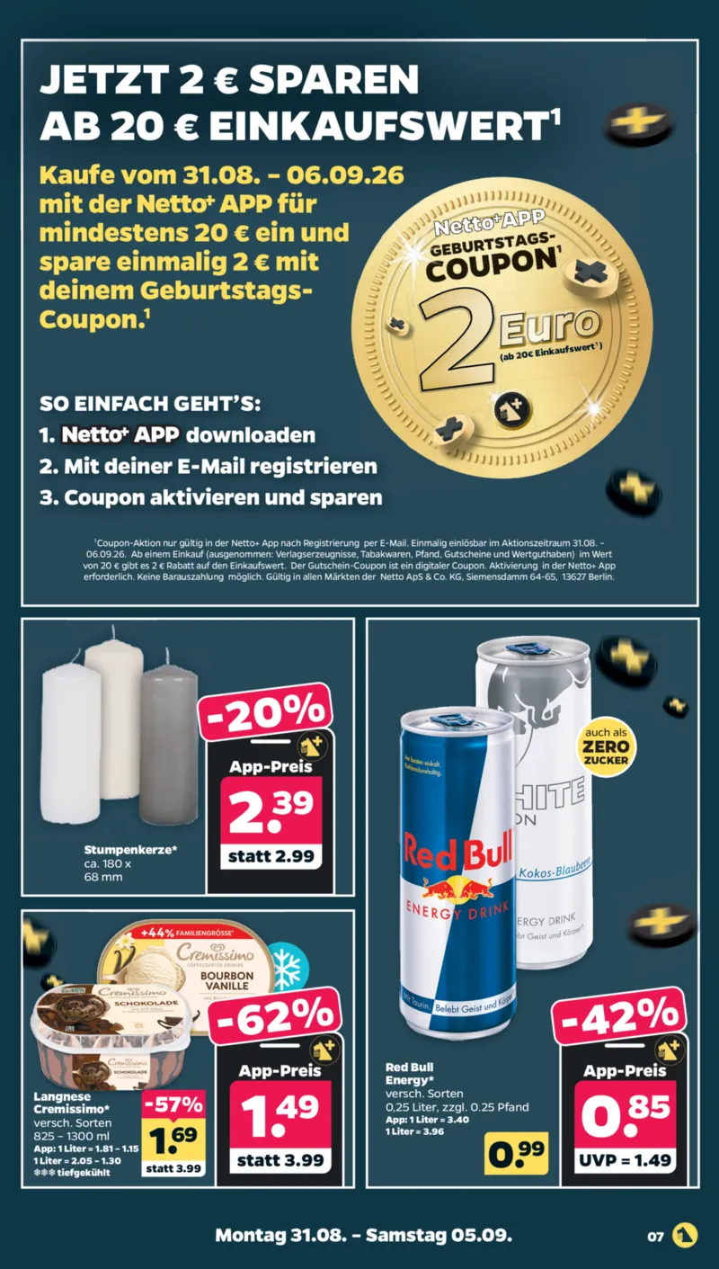 NETTO Supermarkt Prospekt vom 31.08.2026, Seite 9