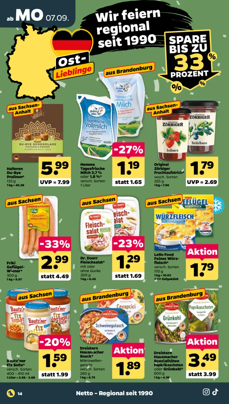 NETTO Supermarkt Prospekt vom 07.09.2026, Seite 16