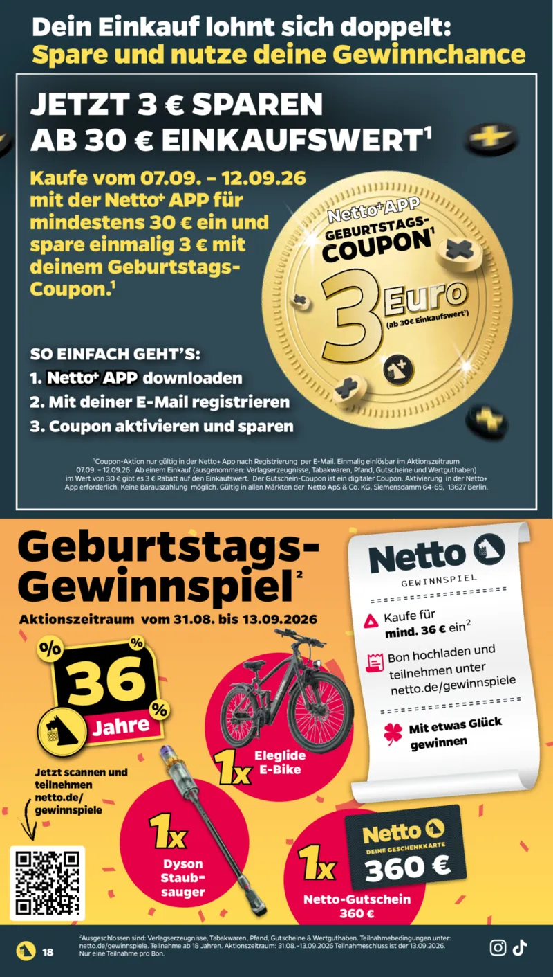 NETTO Supermarkt Prospekt vom 07.09.2026, Seite 20