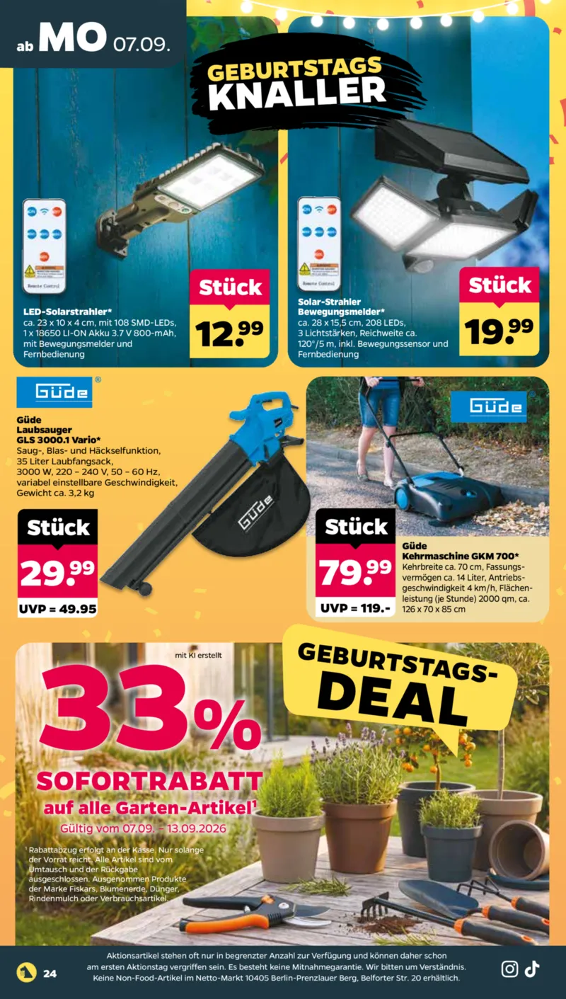 NETTO Supermarkt Prospekt vom 07.09.2026, Seite 26