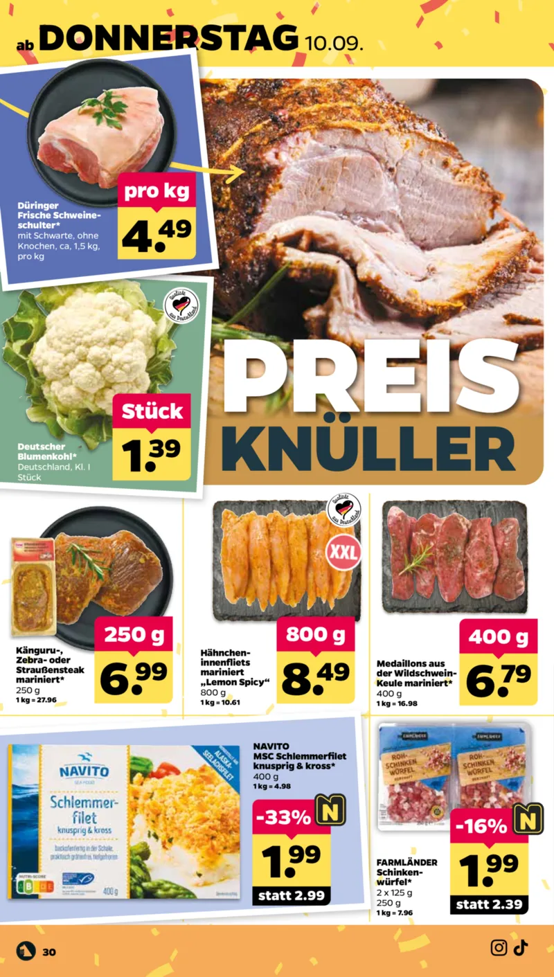 NETTO Supermarkt Prospekt vom 07.09.2026, Seite 34