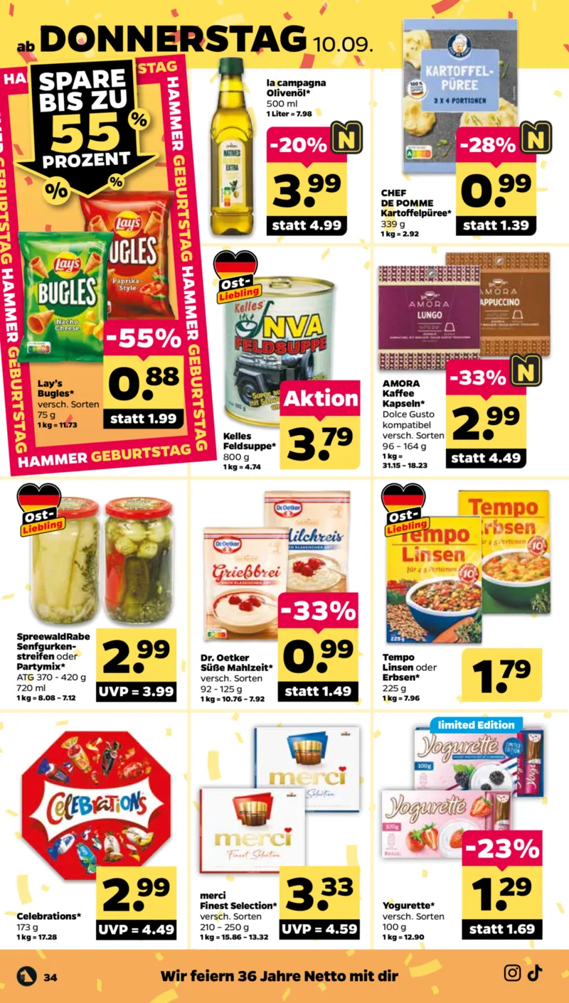 NETTO Supermarkt Prospekt vom 07.09.2026, Seite 38