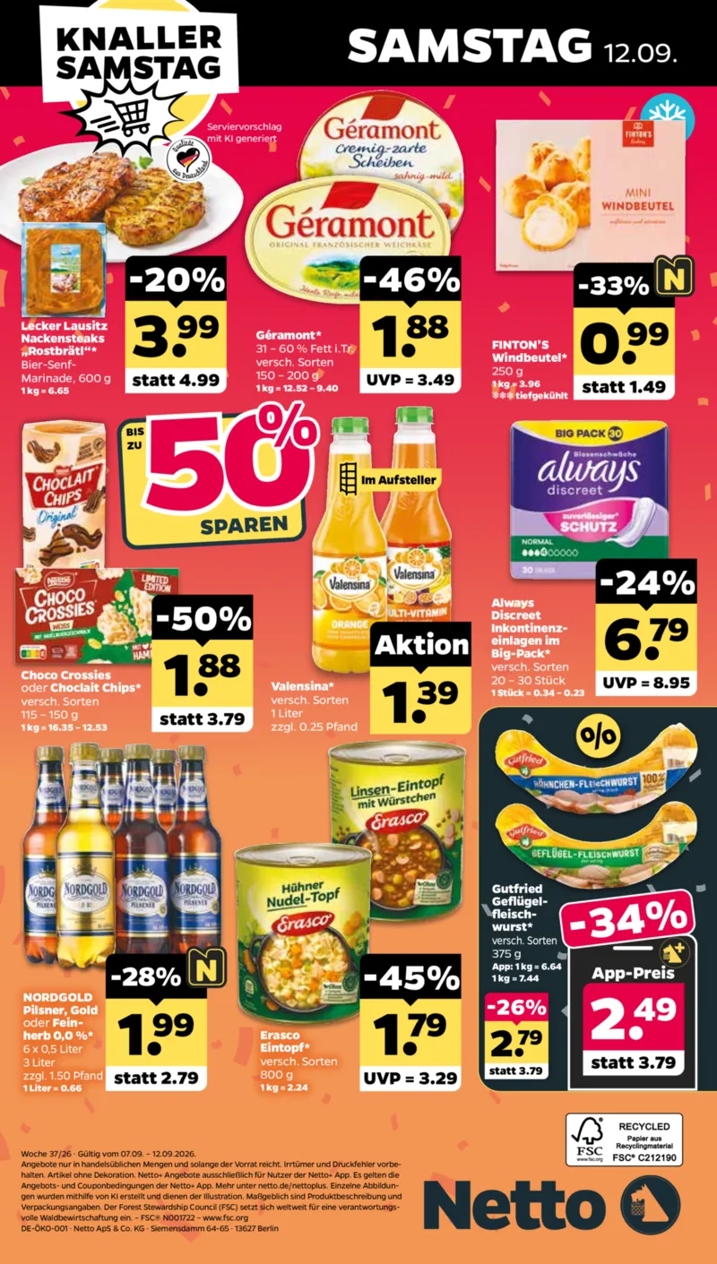 NETTO Supermarkt Prospekt vom 07.09.2026, Seite 44