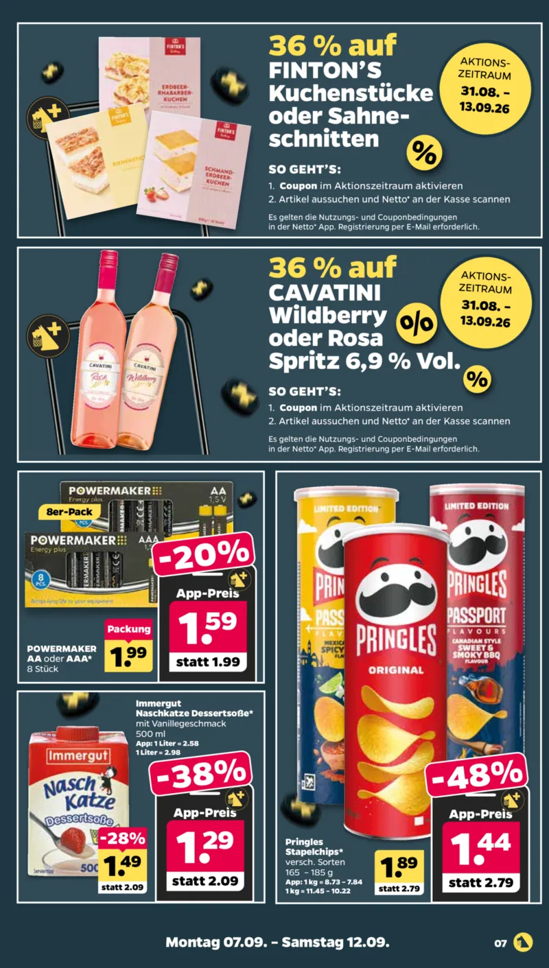 NETTO Supermarkt Prospekt vom 07.09.2026, Seite 9