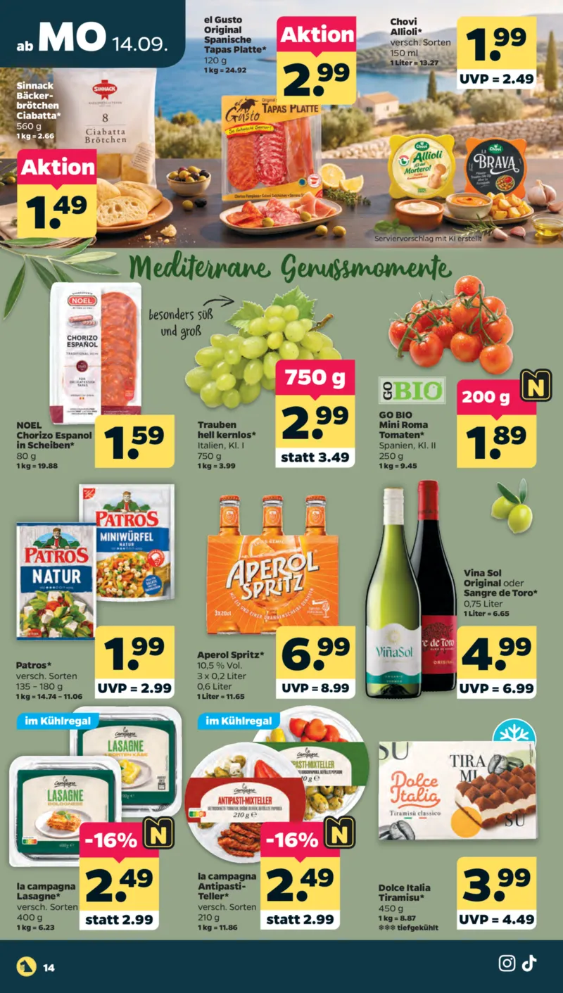 NETTO Supermarkt Prospekt vom 14.09.2026, Seite 16