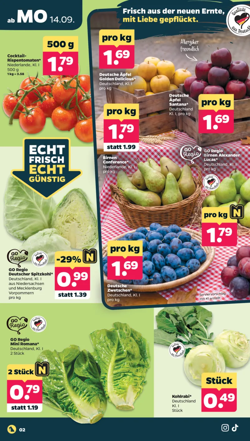 NETTO Supermarkt Prospekt vom 14.09.2026, Seite 2