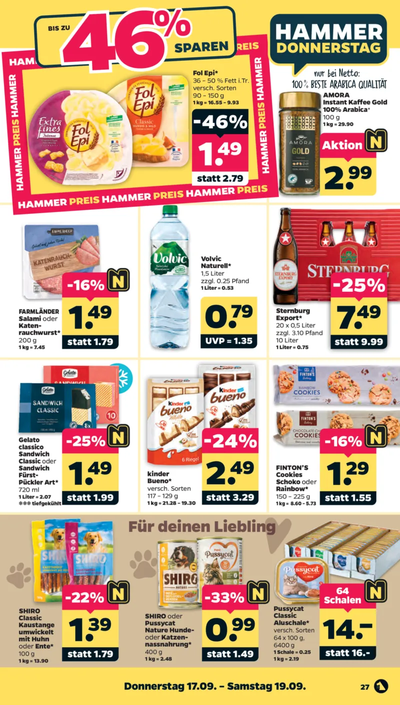 NETTO Supermarkt Prospekt vom 14.09.2026, Seite 31