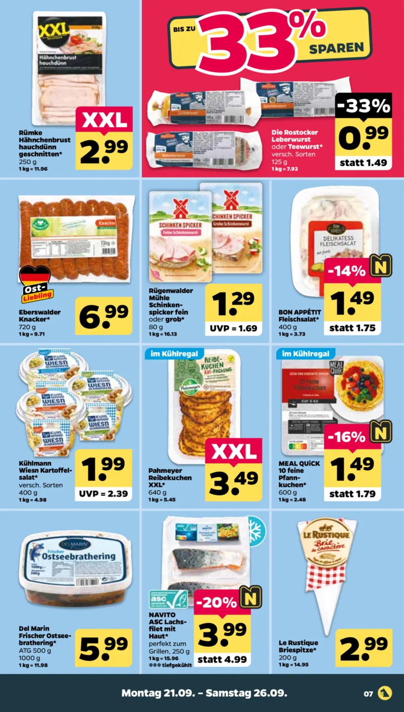 NETTO Supermarkt Prospekt vom 21.09.2026, Seite 15