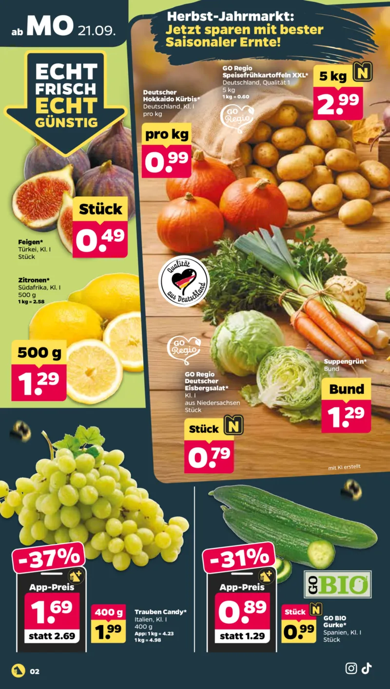 NETTO Supermarkt Prospekt vom 21.09.2026, Seite 2