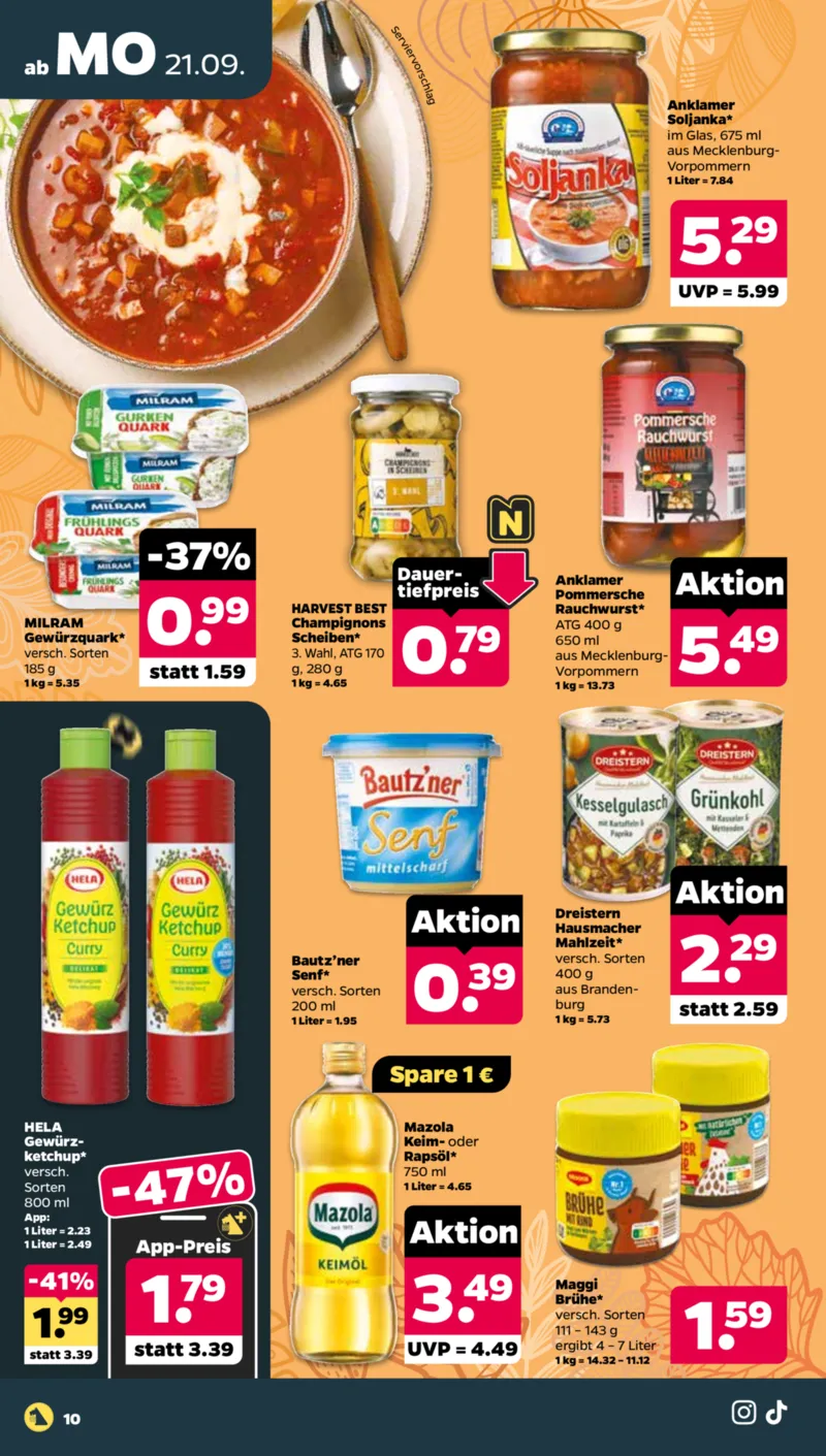 NETTO Supermarkt Prospekt vom 21.09.2026, Seite 20