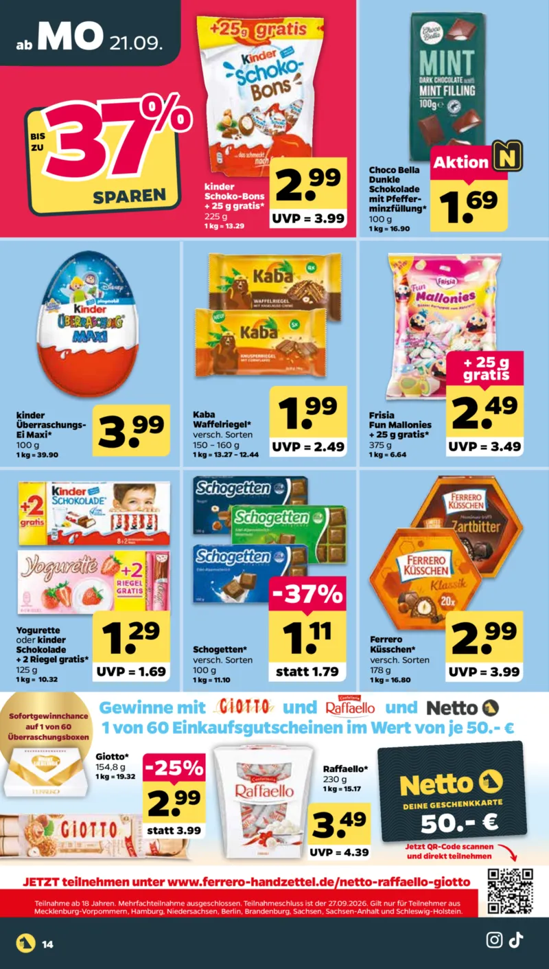 NETTO Supermarkt Prospekt vom 21.09.2026, Seite 28