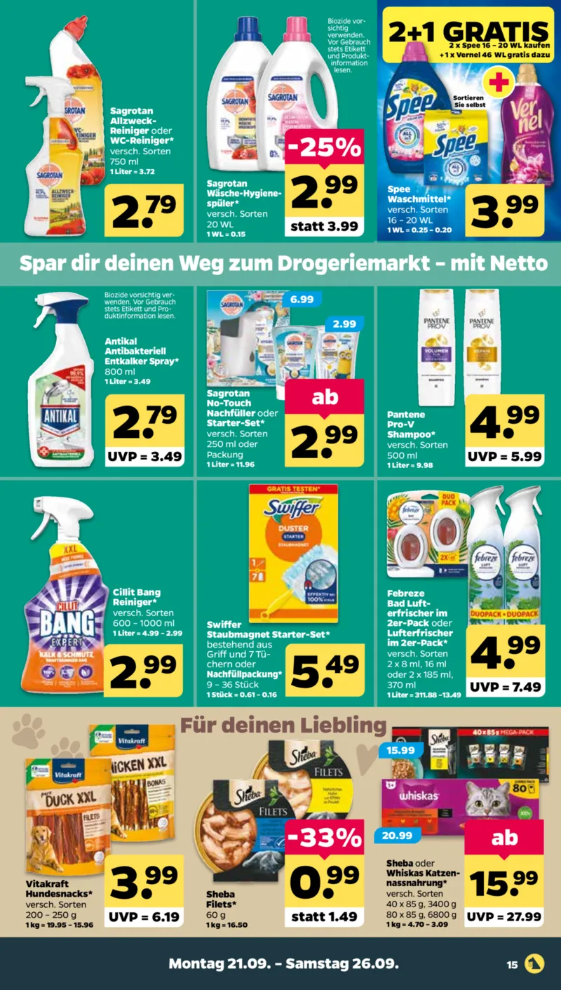 NETTO Supermarkt Prospekt vom 21.09.2026, Seite 29